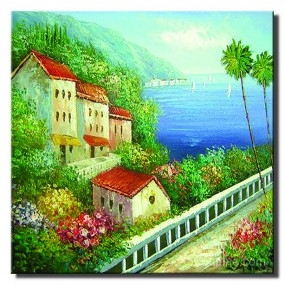 Tranh in Canvas sơn dầu